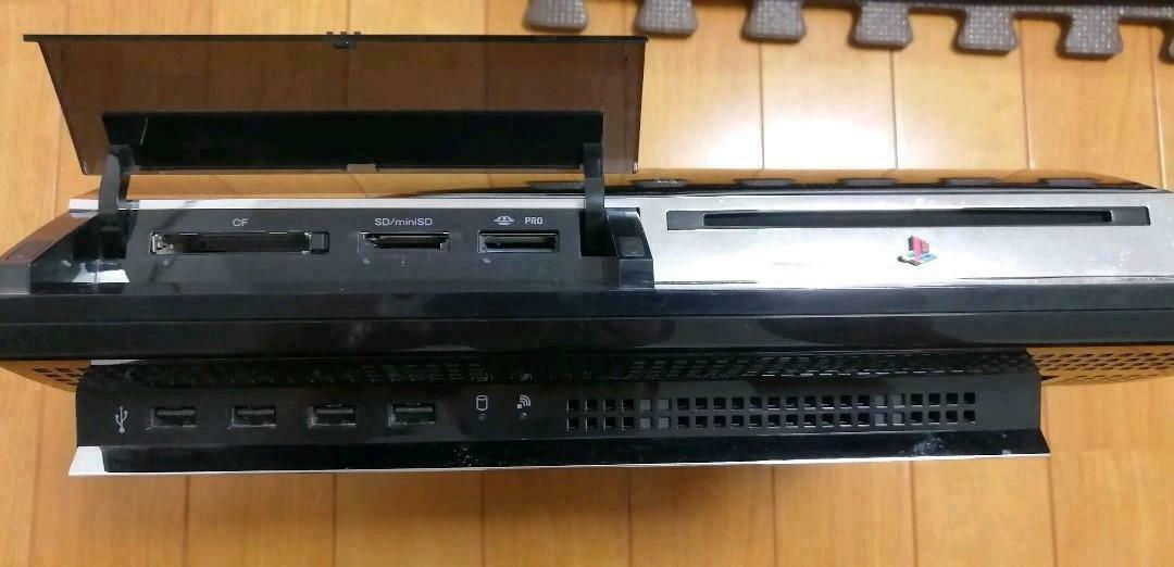 PlayStation 3 PS3 CECHA00 60GB First Model Black Console PS1 PS2 500GB HDD