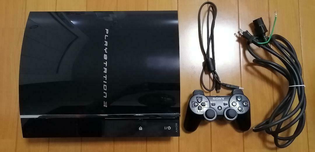 PlayStation 3 PS3 CECHA00 60GB First Model Black Console PS1 PS2 500GB HDD