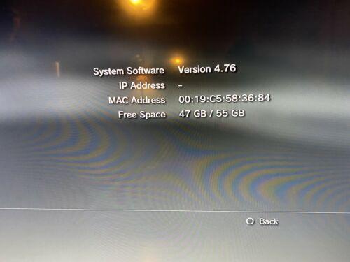 Playstation 3 Fat 60GB CECHA01 PS3 PS2 PS1 Backwards Compatible Console System